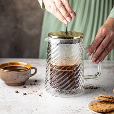 French Press Koffiemaker - Koffiepers - Verse Koffie Maker - smaakvol