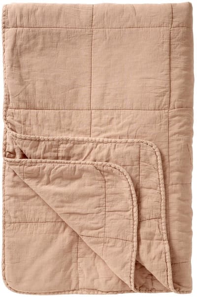 Ib Laursen - Vintage Quilt / Bedsprei - Burned Rose - 180x130 cm
