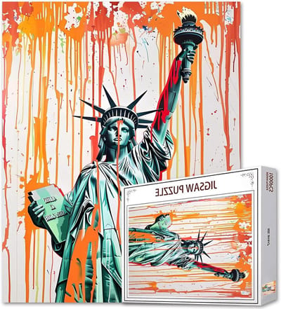 Graffiti Puzzel - Legpuzzel Volwassenen - Ontspannen Thuis - Gerecycled Karton - 1000 Stukjes - Kleurrijk