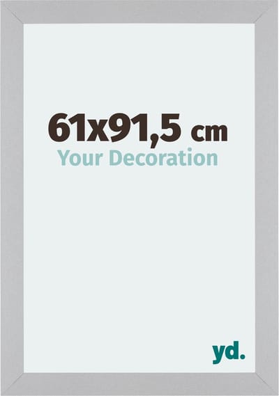 Your Decoration - Fotolijst 61x91,5 cm - MDF - Zilver Mat - Mura