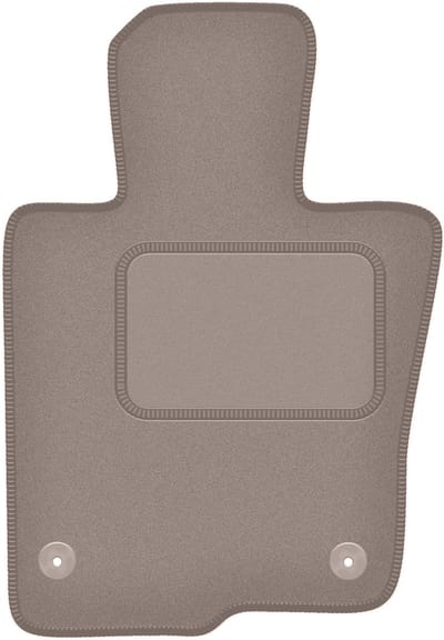 Beige bestuurdersmat voor: Mercedes X-Klasse W470 pick-up (2017-)