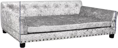Hondenbank Princesso - 120cm - Hondenbed - Hondensofa op poten - Hondenzetel - Comfort en zacht - Afneembaar kussen - Zacht