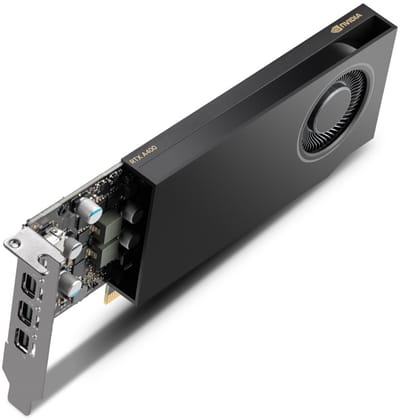 PNY RTX A400 Small Box - 4GB GDDR6 RAM - Grafische kaarten