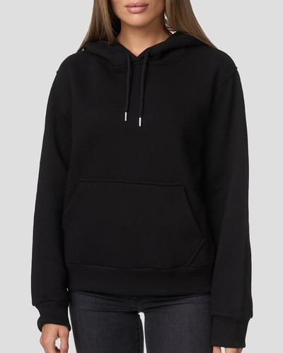 Smith & Solo Hoodie Dames - Sweatshirt Dames Met Capuchon - Katoen - Zwart S