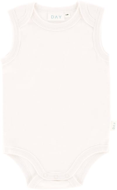DAY Romper Mouwloos - Off White - Mt. 50/56