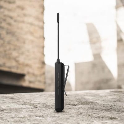 Dolly Digital® TX20Pro-Bluetooth draagbare zender. 5 kanalen, bluetooth, Hifi audio kwaliteit. Silent Disco Draadloze Koptelefoons voor groepen