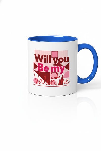 Valentijn Mok 'Will you Be my Valentine' | Romantisch Keramisch Cadeau