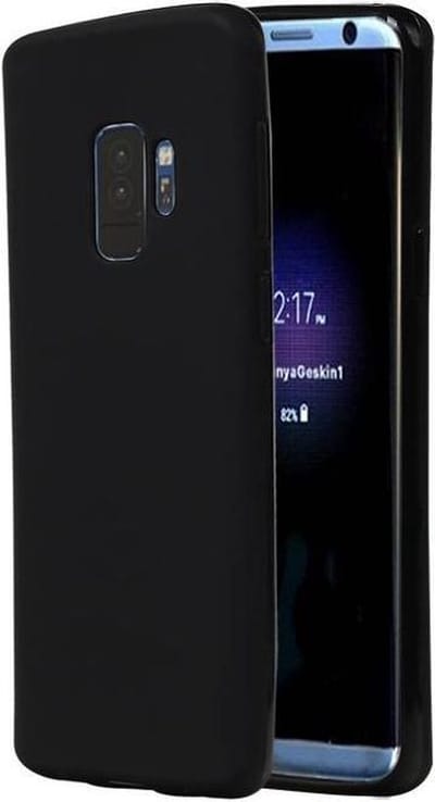 TPU Hoesje voor Galaxy S9 Zwart