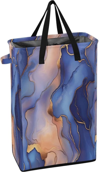 Smalle Wasopberger - Kledingmand Opvouwbaar - Ruimte Besparen - Vrijstaand Ontwerp - 599 x 196 x 399 cm