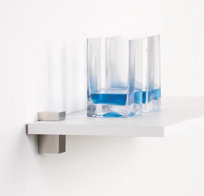 Duraline Cube Clip - Wandelement - Grijs - Metaal - Set van 2
