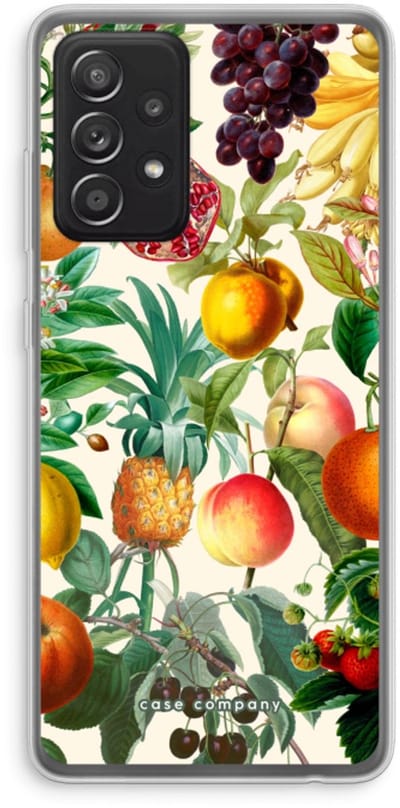 Case Company® - Hoesje geschikt voor Samsung Galaxy A52s 5G hoesje - Classic Flora - Soft Cover Telefoonhoesje - Bescherming aan alle Kanten en Schermrand