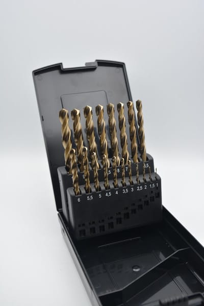 ''Projahn'' HSS-Co cobalt Spiraalboren Set 1-10mm (19stuks) DIN 338 ECO