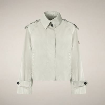 jas loopgraaf vrouw beige licht