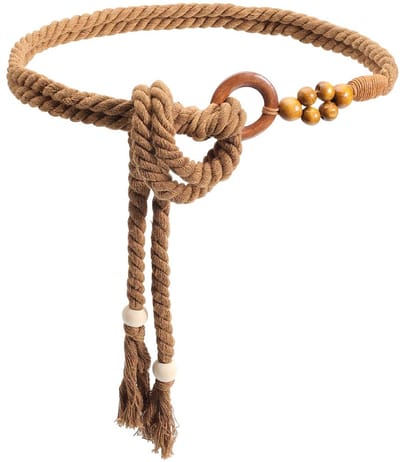 Bohemian Riem Boho Touw Riem Handgemaakt