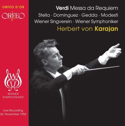 Antonietta Stella, Nicolai Gedda, Wiener Singverein, Wiener Symphoniker, Herbert von Karajan - Verdi: Messa Da Requiem (2 CD)