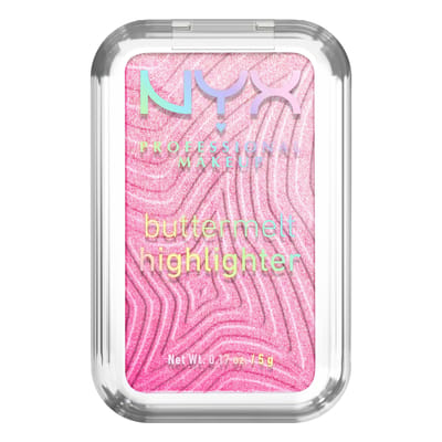 NYX Professional Make Up Buttermelt Highlighter - Blijft tot 12u zitten - Verrijkt met mango-, amandel- en sheaboter - U Butta Werk - 5gr