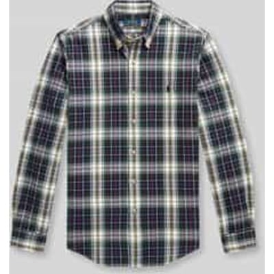 Custom fit vrijetijdsoverhemd van puur katoen