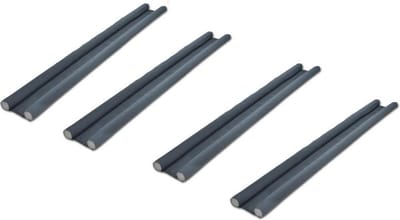 Dubbele tochtstoppers - 95 cm - 4 stuks