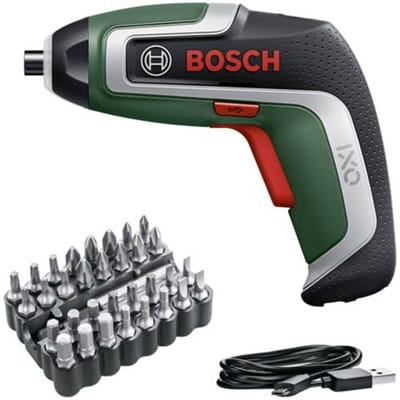 Bosch Home and Garden IXO 7 Bit-Set 06039E000B Accu-schroefmachine 3.6 V 2000 mAh Li-ion Incl. 32-delige bitset