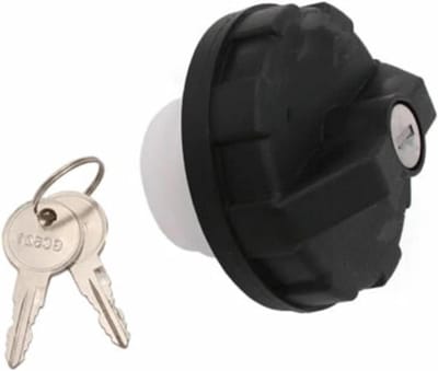 Afsluitbare Tankdop - Brandstofdop - Auto Onderhoud - Mechanisch Sterk - 1x1x1 cm - Zwart