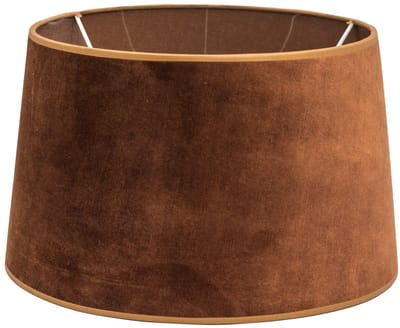 Lampenkap 30cm velvet copper