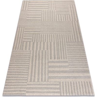 Kleden Rugsx Wollen tapijt TEXTURA 488.10.LA111 OSTA - Lijnen, 120x170 cm