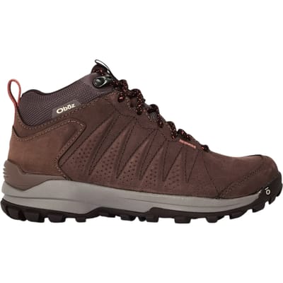 Oboz Dames Sypes Leren Wandelschoenen (Paars)
