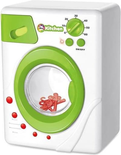 My First Speelgoed Wasmachine - Met geluid en hangertjes voor kinderen