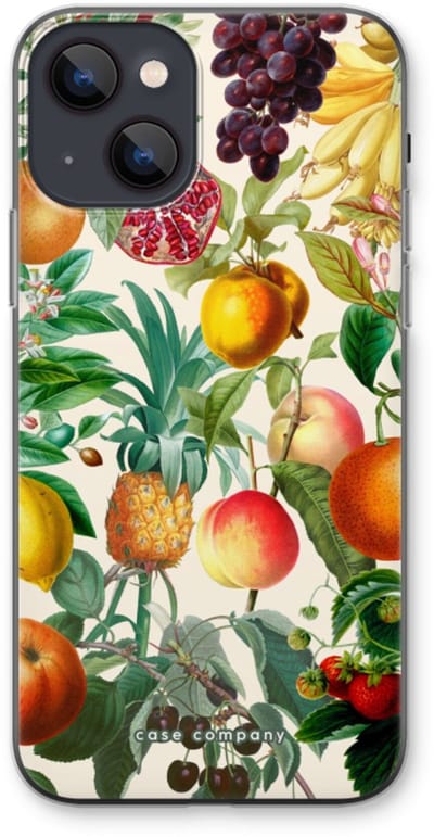 Case Company® - Hoesje geschikt voor iPhone 13 hoesje - Classic Flora - Soft Cover Telefoonhoesje - Bescherming aan alle Kanten en Schermrand