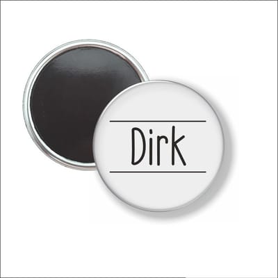Button Met Magneet 58 MM - Dirk - NIET VOOR KLEDING