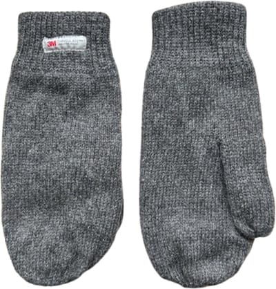Heren wanten - Winter want - Thinsulate - Wol - Grijs - One size