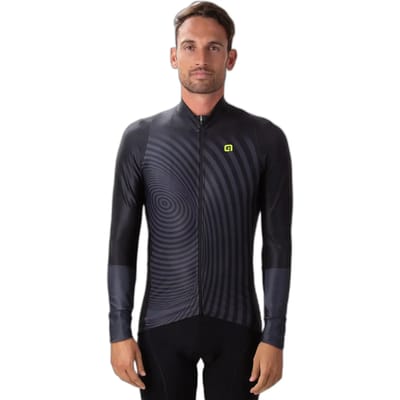 Jersey met lange mouwen Alé PR-R Green Digital