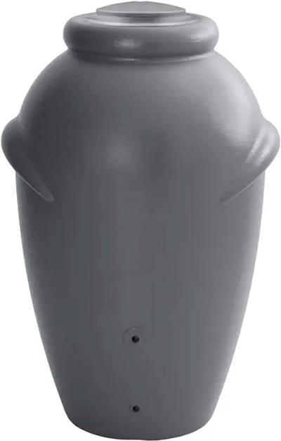 Regenton - Watertank - Water Opslaan - Keramiek Inspiratie - 360 Liter - Grafietgrijs