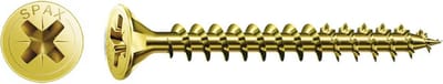 Spax Universele Schroef Yellox Verzonken Kop Pozi - 3,5x12mm - 25 Stuks