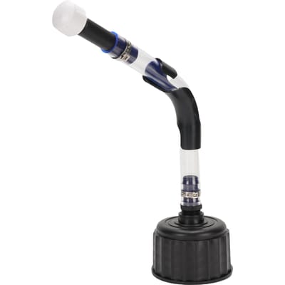 Kit de Tuyau de Remplissage de Carburant de Course et Bouchon Amélioration Conception de Filtre Tuyau de Remplissage de Carburant et Bouchon Transparents pour Bidons LC2