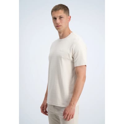 Gabbiano T-shirt Chest Logo Jacquard Jersey Dune Sand (1566117 TIM - 989)