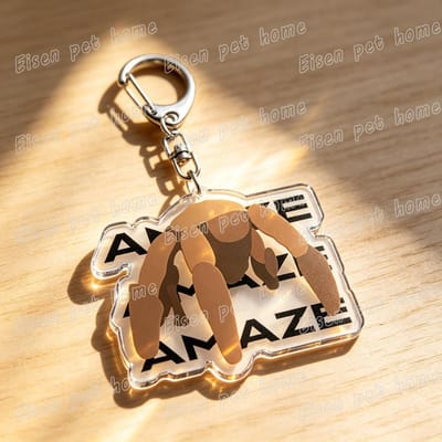 Project Hail Mary Missie Crest Sleutelhangers voor Accessoires Tasbedel Verbluffend Verbluffend Sleutelhangers Sieraden Fans Cadeaus beige