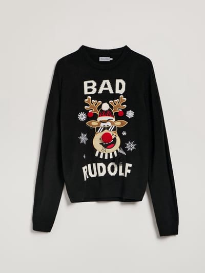 Starry Indigo - Foute Kersttrui Heren / Mannen | Ugly Christmas | Kerstcadeau Volwassenen | Rudolf Rendier