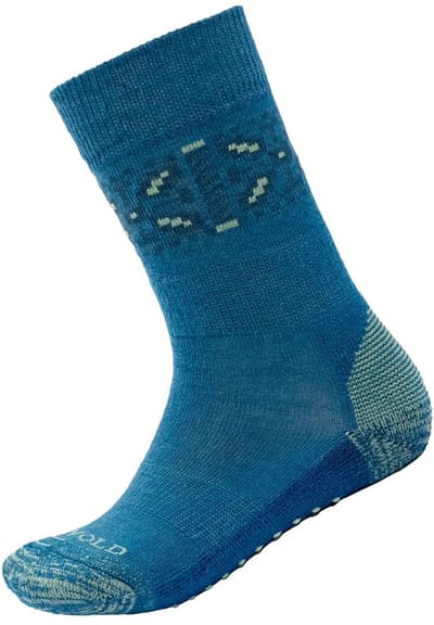 Devold Of Norway Multi Merino No-slip Lange Sokken Blauw EU 22-24 Kinderen