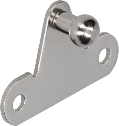 Beugel voor gasdrukveer 50 x 33 mm