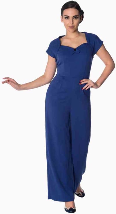 Dancing Days - PLAYFUL Jumpsuit - XS - Blauw