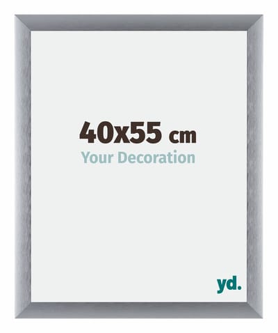 Your Decoration - Fotolijst 40x55 cm - Aluminium - Zilver Geborsteld - Tucson