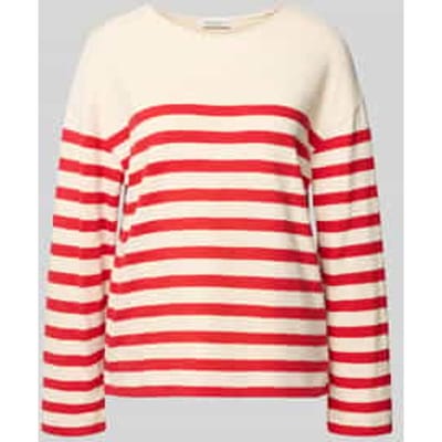 Regular fit gebreide pullover van zuiver katoen