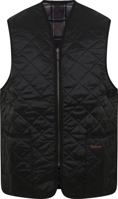 Barbour Voering Quilted Zip-in Zwart - Maat 50 - Heren - Binnenjas