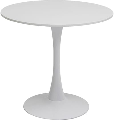 Eettafel Schickeria Ø80cm wit Kare Design