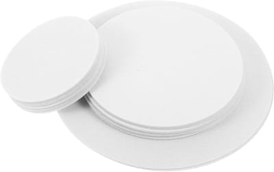 Zachte Plaat Protectors - Servies Beschermers - Krasvrije Opslag - Wasbaar En Opvouwbaar - 50 Stuks - Wit