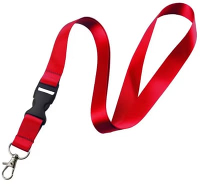 New Age Devi - Rode keycord - los te koppelen deel - 50 cm neklint - Lanyard - Sleutelkoord