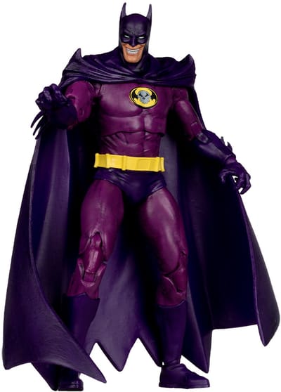DC Multiverse Action Figure Batman (Injustice Gang) (JLA: Rock of Ages) (Red Platinum Edtion) 18 cm