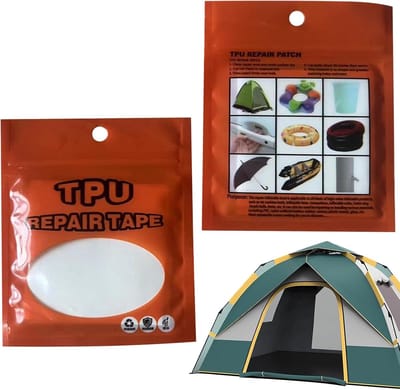 Reparatieset Luchtbed - Patch Kit - Repareren van Lekken - Waterdicht en Hittebestendig - 10 stuks - Transparant