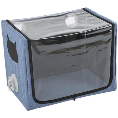 Huisdier Vernevelingsbox Oxford Stof Draagbare Huisdier Vernevelings Verzorgingsbox voor Kat Hond Huisdieren